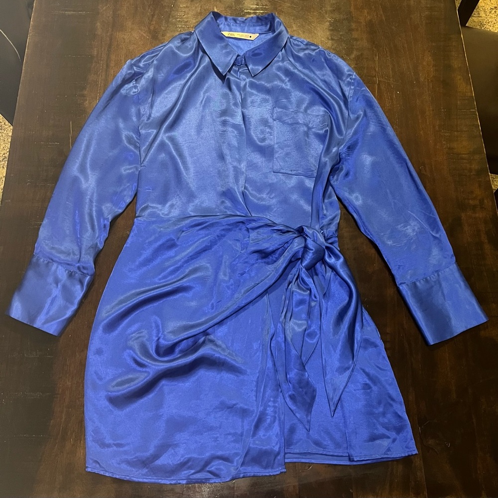 ZARA SHIRT DRESS SIZE LARGE